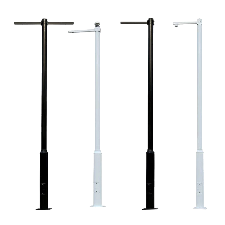 Customizable Solar-Ready Surveillance Pole factory
